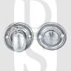 Carlisle Brass AQ133CP 42mm Diameter Oval Thumbturn & Release Polished Chrome