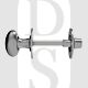 Carlisle Brass AA133SC 4.9mm Square Spindle Oval Thumbturn & Coin Release With Rose Satin Chrome