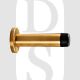 Carlisle Brass AA21SB 72mm Cylindrical Wall Mounted Door Stop With Rose Satin Brass