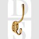 Carlisle Brass AA25SB Face Fixing Hat & Coat Hook Satin Brass