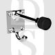 Carlisle Brass AA38CP Architectural Hat & Coat Hook With Rubber Buffer Polished Chrome