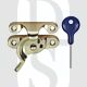Carlisle Brass AA40LCKPB Locking Sash Fitch Fastener Polished Brass