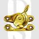 Carlisle Brass AA40PB Non Locking Sash Fitch Fastener Polished Brass