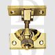 Carlisle Brass AA41PB Wooden Window Brighton Pattern Sash Fastener Polished Brass