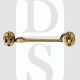 Carlisle Brass AA63PB 196mm Long Silent Pattern Cabin Hook Polished Brass
