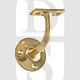 Carlisle Brass AA84PB Heavyweight Handrail Bracket Polished Brass