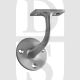 Carlisle Brass AA84SC Heavyweight Handrail Bracket Satin Chrome
