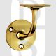 Carlisle Brass AA85PB Lightweight Handrail Bracket Polished Brass