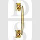Carlisle Brass AA92PB Victorian 251mm Face Fix Pub Style Pull Handle Polished Brass