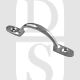 Carlisle Brass AA96CP 102mm X 12mm Face Fix Sash Pull Handle Polished Chrome