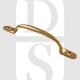 Carlisle Brass AA97PB 158mm X 12mm Face Fix Sash Pull Handle Polished Brass