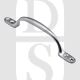 Carlisle Brass AA97SC 158mm X 12mm Face Fix Sash Pull Handle Satin Chrome
