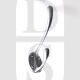 Carlisle Brass AQ25SC Heavyweight Face Fixing Hat & Coat Hook Satin Chrome