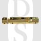 Carlisle Brass AQ81PB 102mm Face Fix Slide Action Surface Mounted Bolt Polished Brass