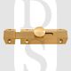 Carlisle Brass AQ81SB 102mm Face Fix Slide Action Surface Mounted Bolt Satin Brass