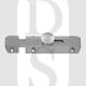 Carlisle Brass AQ81SC 102mm Face Fix Slide Action Surface Mounted Bolt Satin Chrome