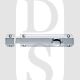 Carlisle Brass AQ82CP 152mm Face Fix Slide Action Surface Mounted Bolt Polished Chrome