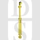 Carlisle Brass AQ82EXPB 355mm Face Fix Slide Action Surface Mounted Extended Bolt Polished Brass