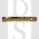 Carlisle Brass AQ83PB 203mm Face Fix Slide Action Surface Mounted Bolt Polished Brass