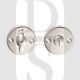 Carlisle Brass B12CP 45mm Diameter Plain Thumbturn & Release Polished Chrome