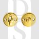 Carlisle Brass B12PB 45mm Diameter Plain Thumbturn & Release Polished Brass