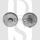 Carlisle Brass B12PB 45mm Diameter Plain Thumbturn & Release Satin Chrome