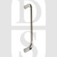 Carlisle Brass CSD1225BSS 225mm Centre Bolt Through D Shape Pull Handle Bright Stainless Steel