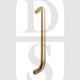 Carlisle Brass CSD1300SPVD 300mm Centre Bolt Through D Shape Pull Handle Satin PVD Brass