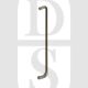 Carlisle Brass CSD1425SSS 425mm Centre Bolt Through D Shape Pull Handle Satin Stainless Steel