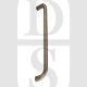 Carlisle Brass CSD1450AB 450mm Centre Bolt Through D Shape Pull Handle Antique Brass