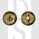 Carlisle Brass DK12FB Delamain 55mm Diameter Thumbturn & Release Florentine Bronze