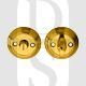 Carlisle Brass DK12PB Delamain 55mm Diameter Thumbturn & Release Polished Brass