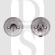 Carlisle Brass DK12SC Delamain 55mm Diameter Thumbturn & Release Satin Chrome