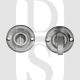 Carlisle Brass DK13SC Delamain 42mm Diameter Thumbturn & Release Satin Chrome