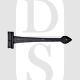 Carlisle Brass  LF5515BA 275mm x 102mm Door Tee Hinge Black Antique