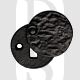 Carlisle Brass LF5546BA UK Keyway Covered Round Face Fix Covered Escutcheon Black Antique