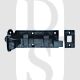 Carlisle Brass LF5530BBA 151mm Slide Action Face Fix Cranked Door Bolt Black Antique