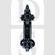 Carlisle Brass LF5591BA Ornate Door Knocker Black Antique