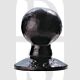 Carlisle Brass LF5594BA Ball Shaped Mortice Knob on Concealed Backplate Black Antique