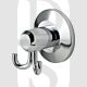 Carlisle Brass LW02CP Tempo Double Robe Hook Polished Chrome