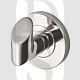 Carlisle Brass LX03BSS Single Concealed Fix Robe Hook Bright Stainless Steel