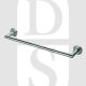 Carlisle Brass LX21SS 450mm Long Concealed Fix Single Towel Rail Satin Stainless