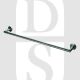 Carlisle Brass LX22SS 645mm Long Concealed Fix Single Towel Rail Stainless Steel