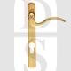 Carlisle Brass M140NP92RHPB 92mm Centres Lever Lever Handles Right Hand Polished Brass