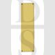 Carlisle Brass M39FPB Flat Sheet 304mm x 77mm x 1.5mm Finger Plate Polished Brass
