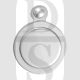 Carlisle Brass M42CP UK Keyway Covered Round Escutcheon Polished Chrome