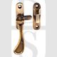 Carlisle Brass M73AB Reversible Face Fix Hook Plate Casement Fastener Antique Brass