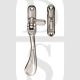 Carlisle Brass M73CP Reversible Face Fix Hook Plate Casement Fastener Polished Chrome