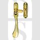 Carlisle Brass M73PB Reversible Face Fix Hook Plate Casement Fastener Polished Brass