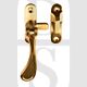 Carlisle Brass M73SB Reversible Face Fix Hook Plate Casement Fastener Satin Brass